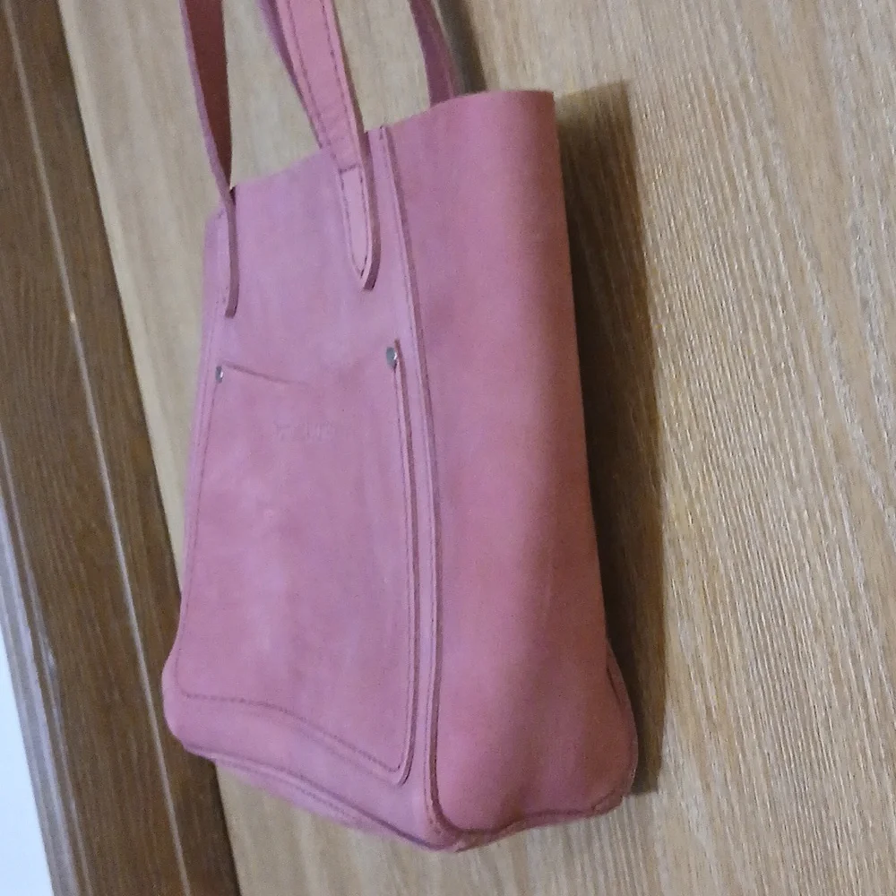 Portland Leather Juliette Bag In Foxglove Color Like New! Lovely! - Picture 4 of 11